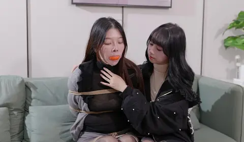 Chinese Lesbians in Nylon Bondage: Intense Forbidden Pleasure