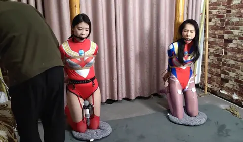 Chinese Nylon & Leotard Bondage: Seductive Confinement