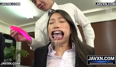 Hard Asian Blowjob & Ass Play Scene