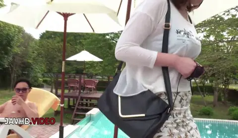 Riho Mikami's Sunlit Outdoor Passion Scene