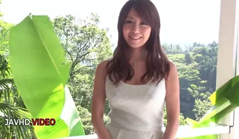 Japanese Milf Chihiro Akino Enjoys Steamy Outdoor creampie