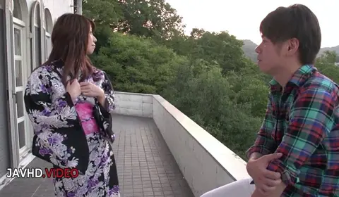 Chihiro Akino's Sensual Blowjob & Intimate Encounter