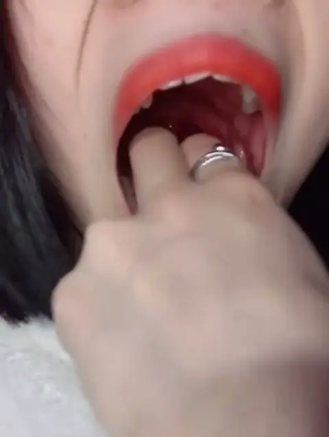 Chinese Girl with UVula Focus - HD Close-Up