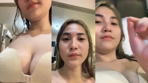 After Shower Intimate Moment with Asian Beauty