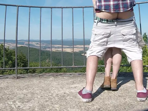 Chinese Wife Gives Blowjob to White Husband