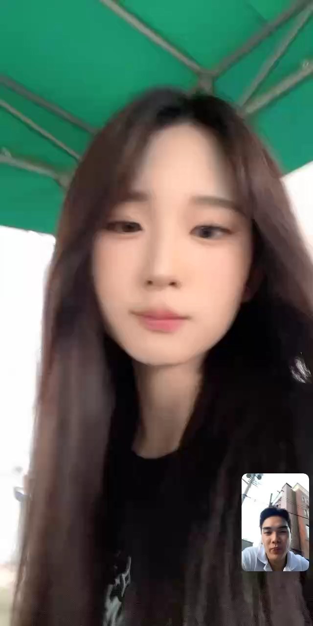 Korean Girl Smoking and Spitting Scene 31