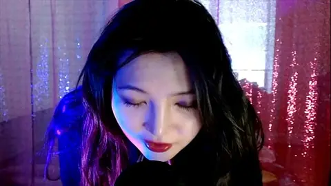 Asian Maid Clings Tight in Intimate Scene
